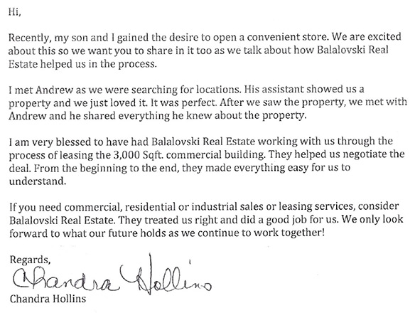 Balalovski Real Estate Review
